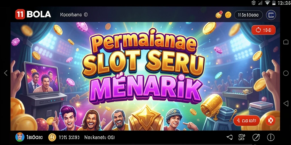 Screenshot utama 11BOLA menunjukkan gameplay yang seru dari mesin slot.
