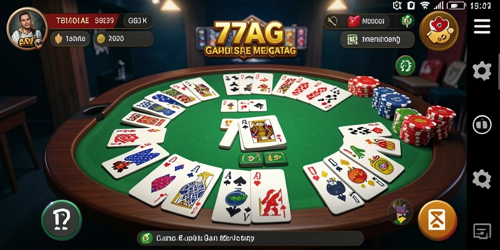 Gameplay Gaple yang seru dan interaktif di 77AG.