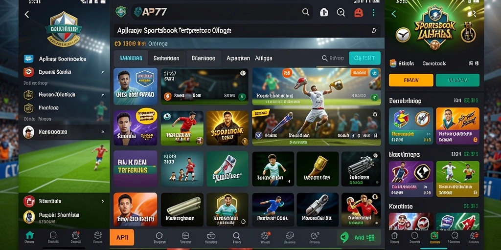Tampilan screenshot utama API77 dengan antarmuka pengguna yang jelas dan informatif.