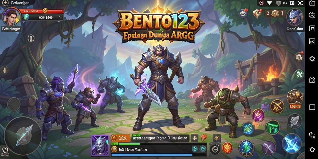 Gameplay seru BENTO123 dengan pertarungan yang mendebarkan.