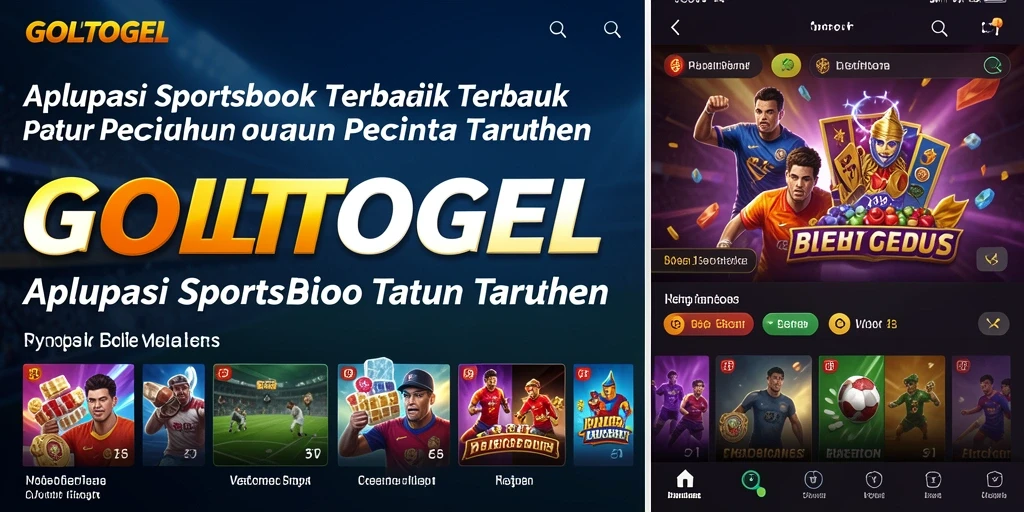 Tampilan gameplay GOLTOGEL yang seru dan interaktif dalam taruhan olahraga.
