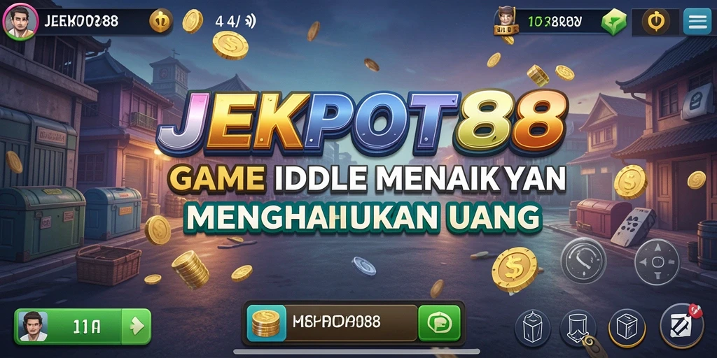Tampilan gameplay JEKPOT88 yang mengasyikkan dan penuh warna.
