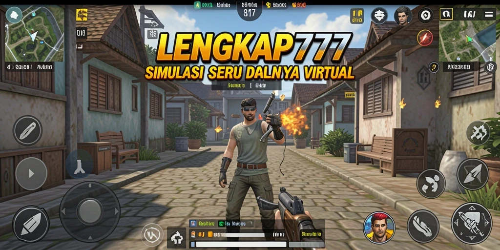 Screenshot LENGKAP777 menampilkan gameplay simulasi yang hidup dan imersif.