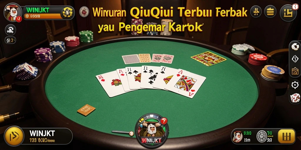 Tampilan gameplay QiuQiu yang seru dan mengasyikkan di WINJKT.